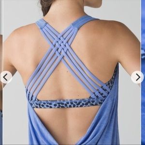 Lululemon tank top with built in sport bra